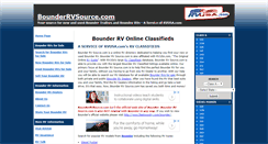 Desktop Screenshot of bounderrvsource.com